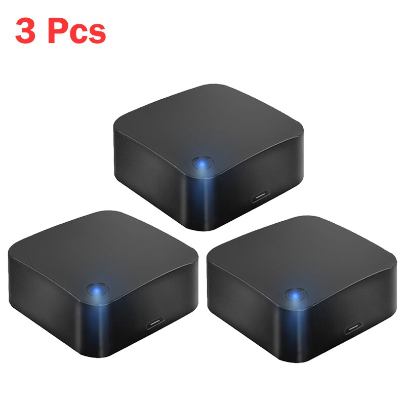 Tuya Smart Wireless WiFi-IR Remote Controller Tuya Smart Home Life APP WiFi Infrared Remote Air Conditioner TV WiFi-IR Remote: 3 Pcs