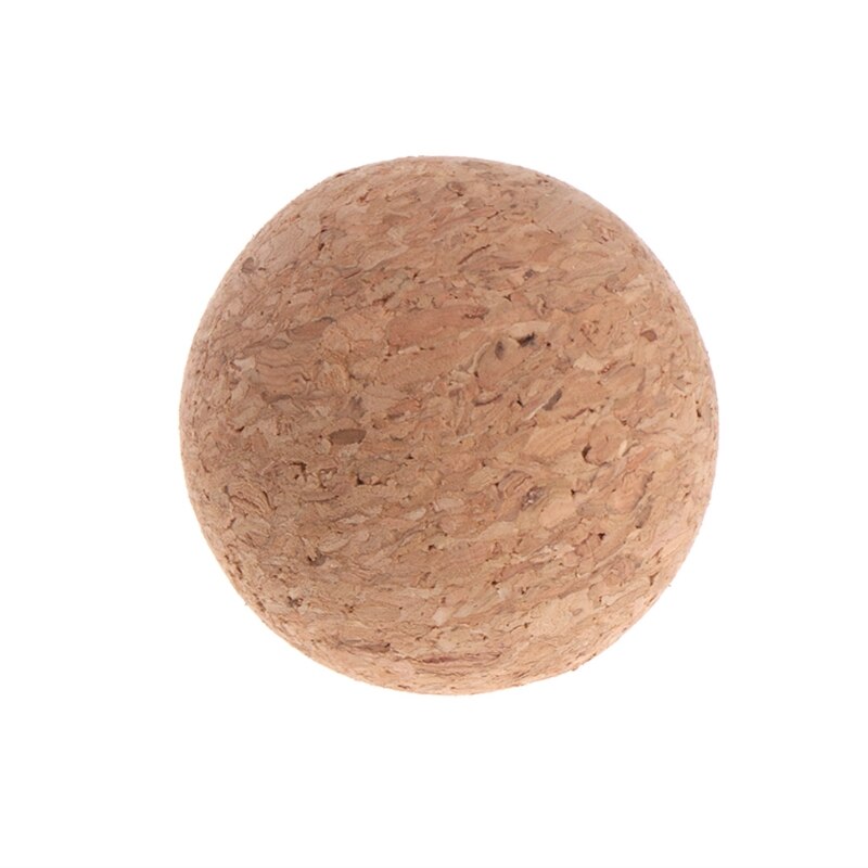 1 pelota de fútbol para futbolín, pieza de corcho de 36mm de madera maciza para mesa de futbolín.