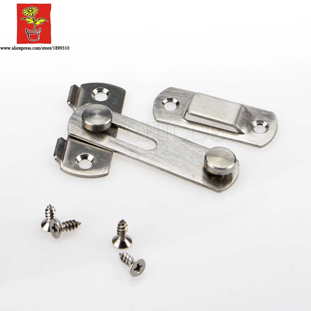 CHICOO 3inch Door Safety Guard Stainless steel Security Buckle Door Guard Bolt House Door Guard Front Door Guard