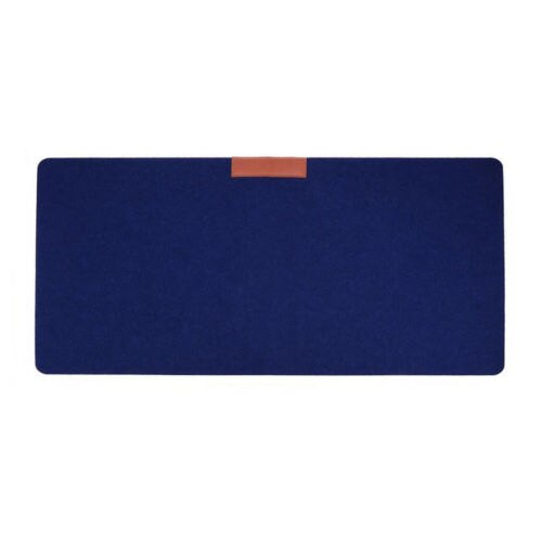 Ons Grote Size Gaming Muismat Bureau Mat Uitgebreide Anti-Slip Rubber Snelheid Mousepad Korte Vilten Grote muismat Mat: Deep Blue