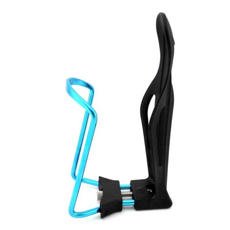 Offre spéciale SAHOO bleu bouteille d'eau de vélo de alimentaire PE plastique 700 ml vélo vélo sport bouteille d'eau avec couvercle anti-poussière: Cages