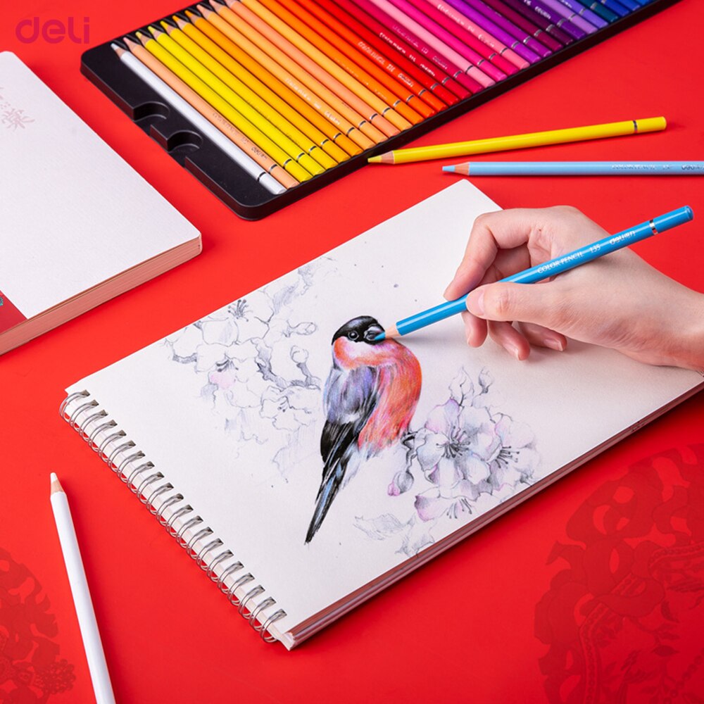 Deli 68127 Summer Palace 36 colors 48 colors high-end oily lead