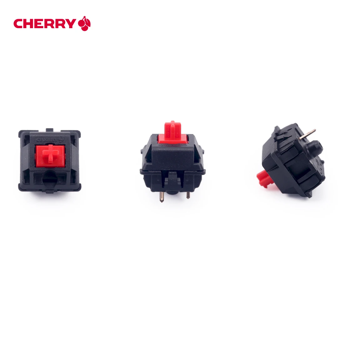 Oryginalna niemcy fabrycznie nowy przełącznik Cherry MX1A MX klawiatura mechaniczna brązowy niebieski czerwony srebrny przełączniki kliknij liniowy przełącznik dotykowy