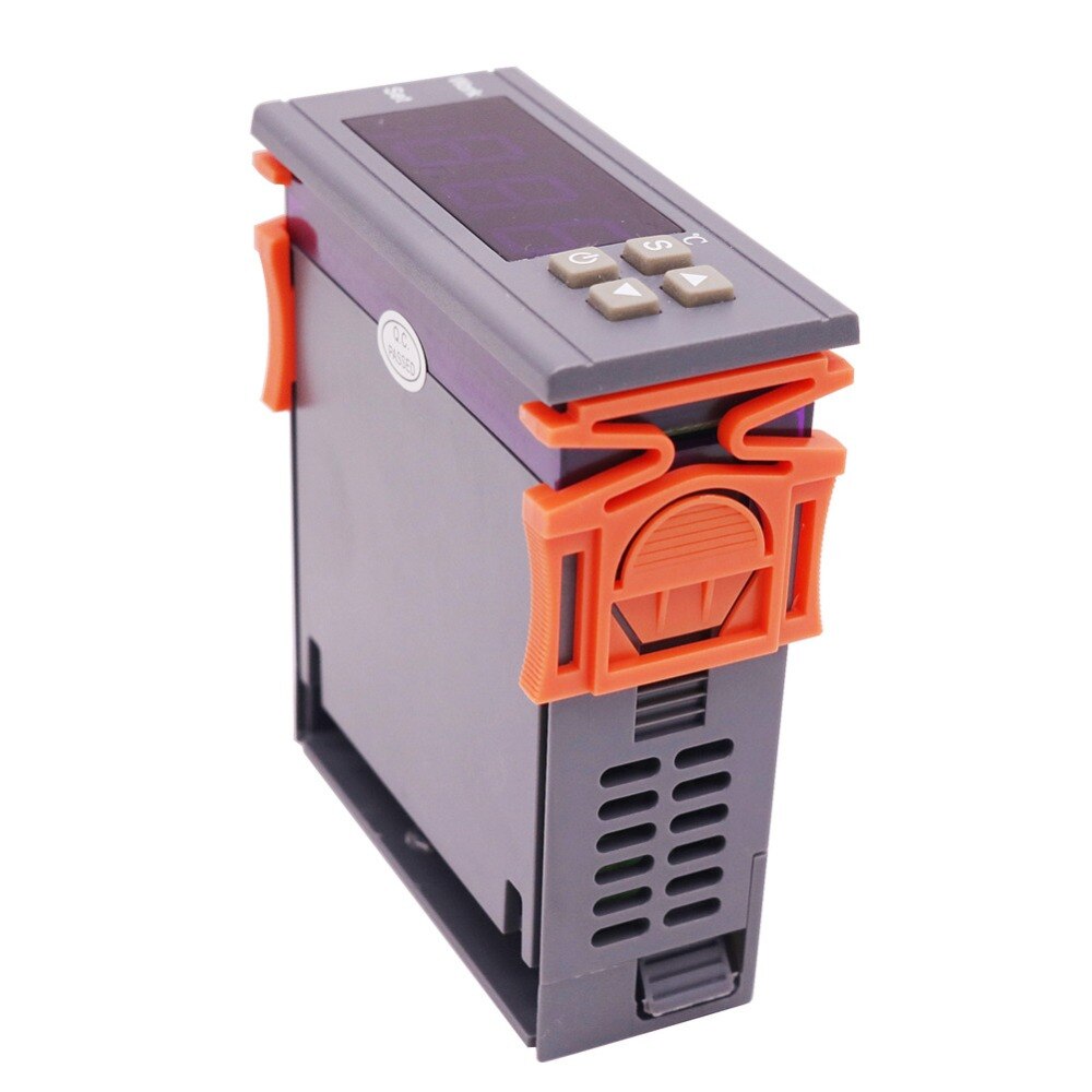 1 pces controlador de temperatura digital AC90V-250V abaixo de zero 50-110 graus celsius temperatura e umidade sensor fazenda ferramentas