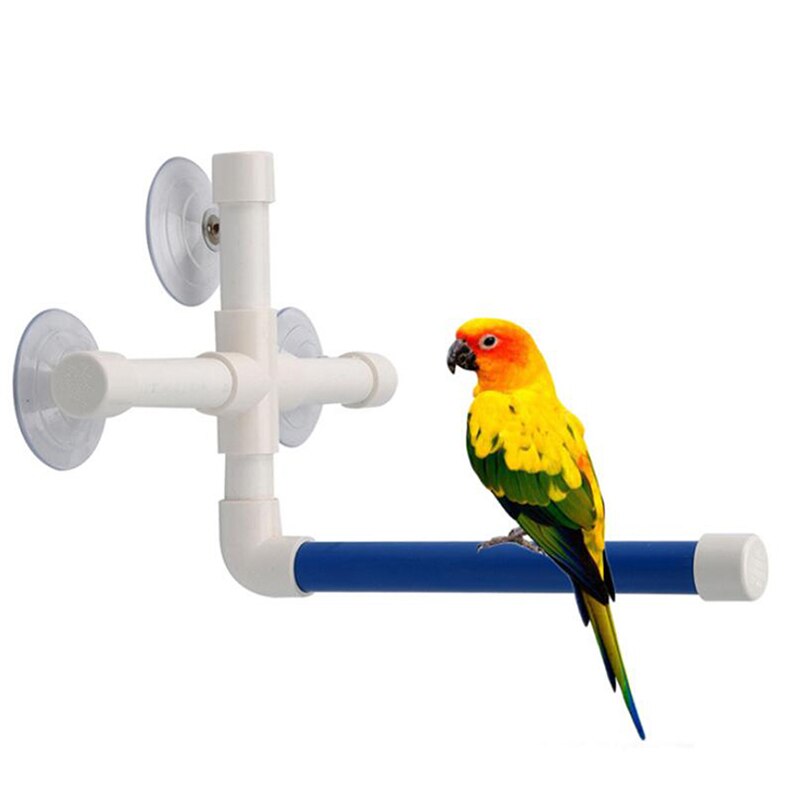 Opvouwbare Vogel Speelgoed Papegaai Bad Douche Staande Platform Valkparkiet Speelgoed Valkparkiet Budgie Ara Baars Rack Kooi Voor Papegaaien Vogel