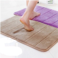 Non Slip Bath Mat Bathroom Carpet Mat in the Bathroom Bath Pad Bathroom Rug Carpet for Living Room kitchen Toilet Floor Mat