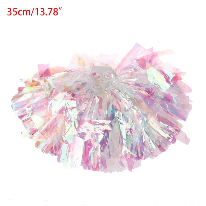 Sport Dans Cheerleading Juichen Pom Poms Cheerleader Dansen Handset Kleur