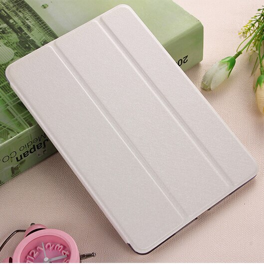 Axd Voor Ipad Air 2 A1566 A1567 Case Smart Folding Stand Back Cover Voor Ipad 6 Ipad 9.7 a1893 Met Auto Sleep/Wake Up: White