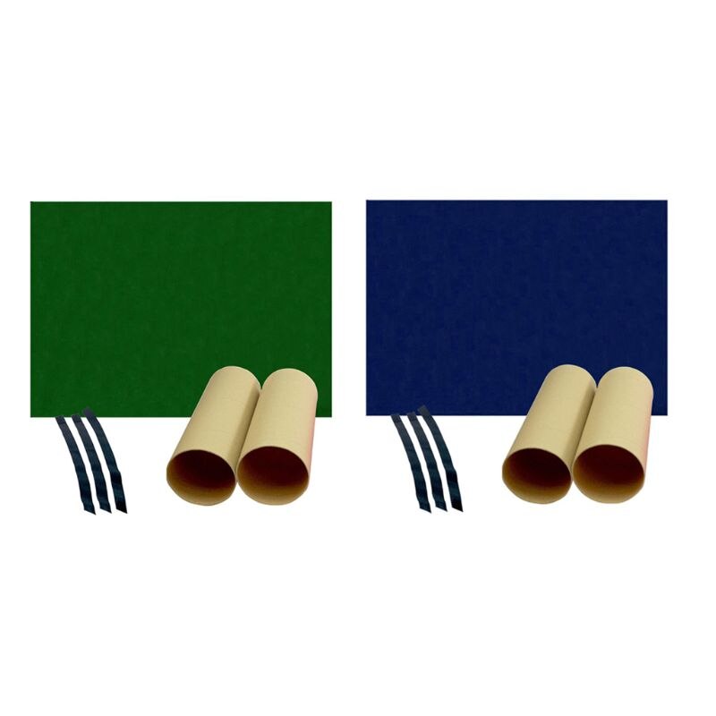 Puzzle Mat Roll Up for Jigsaw Puzzles Upto 1000 Pcs, Jigsaw Puzzles Roll Up Mat with Paper Tube,3 Elastic Fasteners