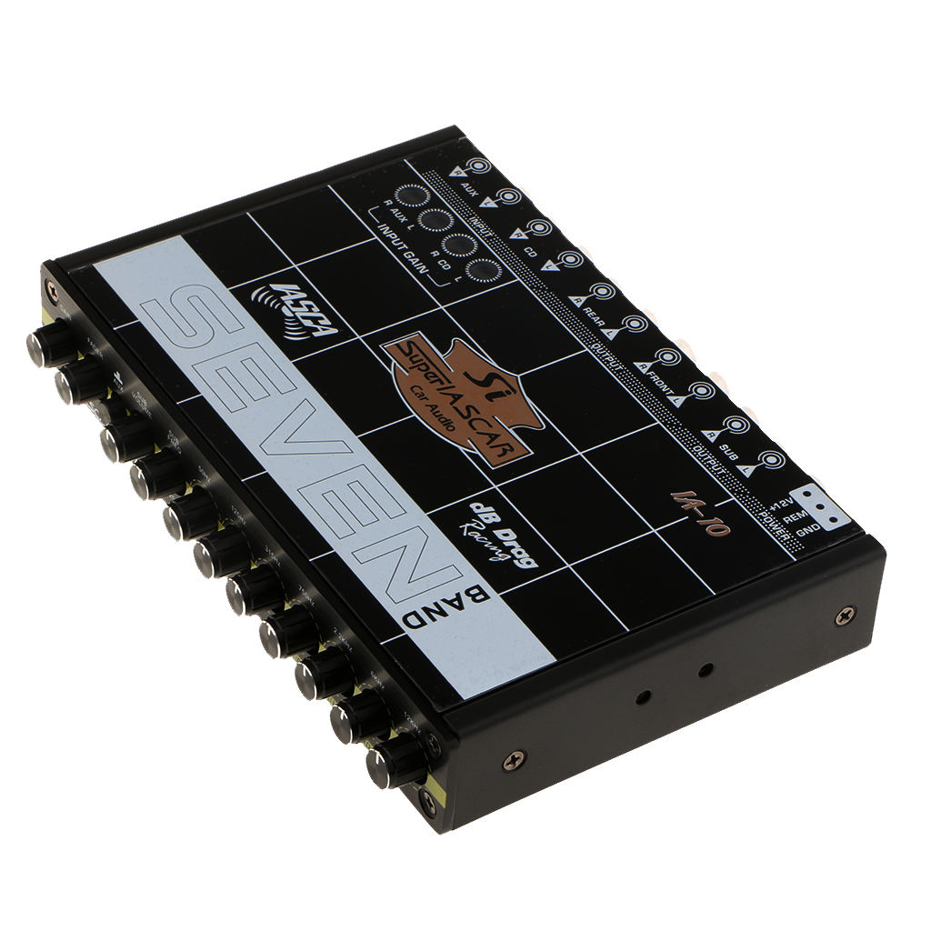 Égaliseur Audio EQ7 pour voiture, , sous-sortie avant, 10-14.4V DC