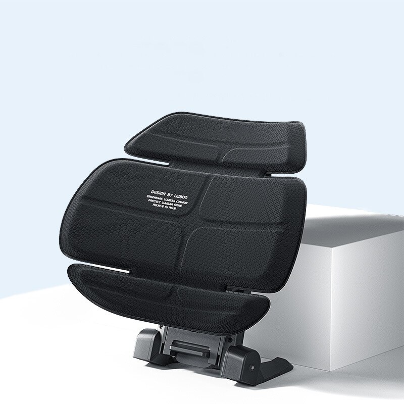 Lumbar Support Back Cushion Pillow for Chair, Memory Foam Backrest for Car Seat, Adjustable Height &amp; Angle, Back Pain Relief