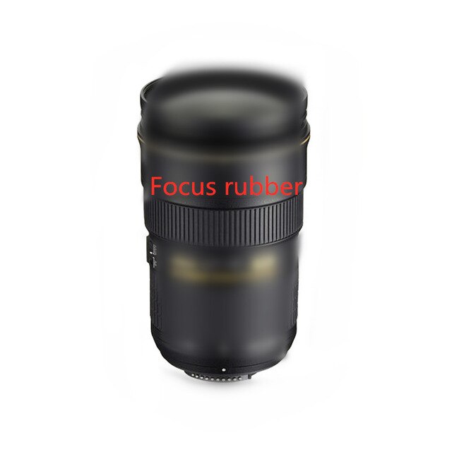 Originele Lens Echt Zoom + Focus Grip Rubber Ring Voor Nikon AF-S Nikkor 24-70 Mm 24-70 Mm 1:2.8G Ed Reparatie Deel: focus