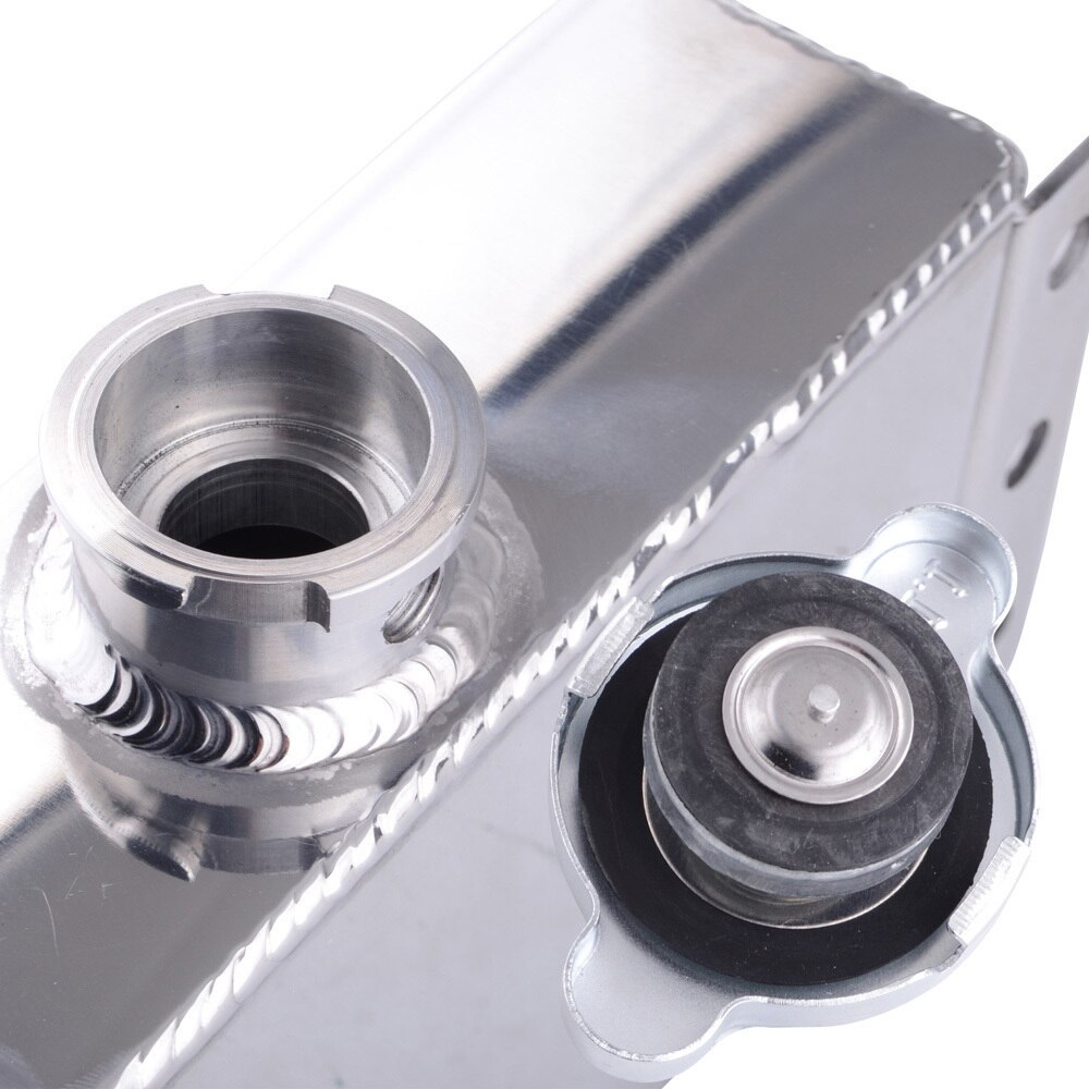 Aluminium Universele Koelvloeistof Expansie Vul Tank Overloop Reservoir Voor Honda Civic 240SX Wrx