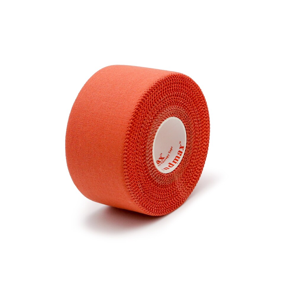 Kindmax Alle Baumwolle Sport Band Kinesiologie Taping UNS Stil Farbige Gezackten Starre Athletisch Band Strain Injury Unterstützung Rolle: Orange / 3.8CMx13.7M