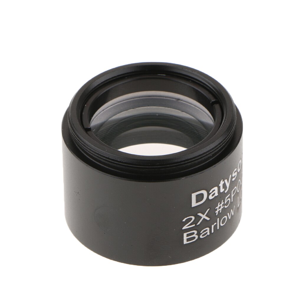 Svbony Lentille Barlow 2x 1.25'' – Grossissement Double, Filetage M28.6x0.6, Oculaire Télescope Astronomie 31.7mm