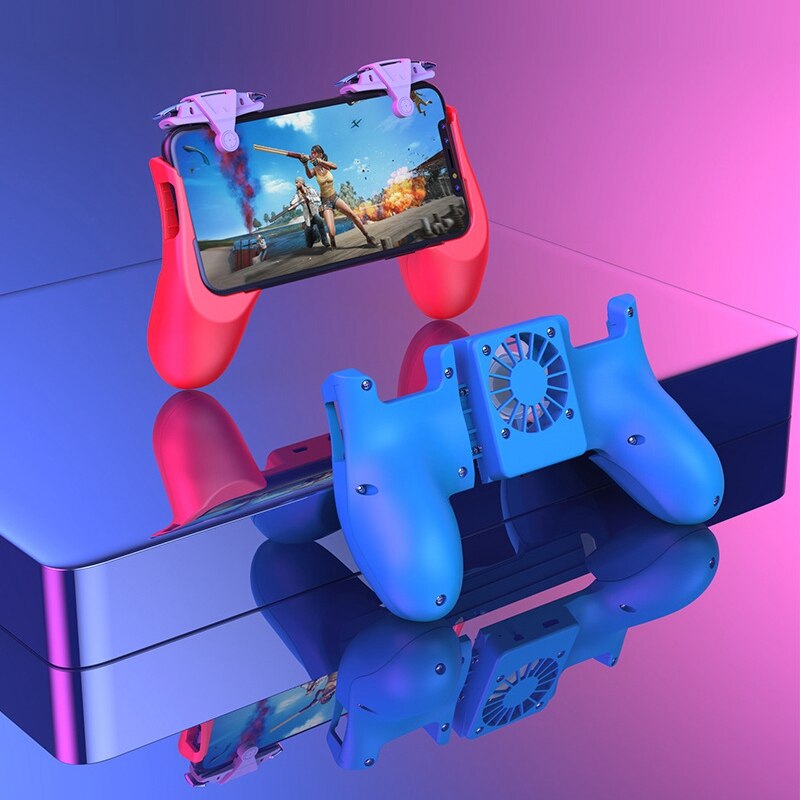 Mobiele Game Controller met Koelventilator voor IPhone/Samsung/Android/IOS