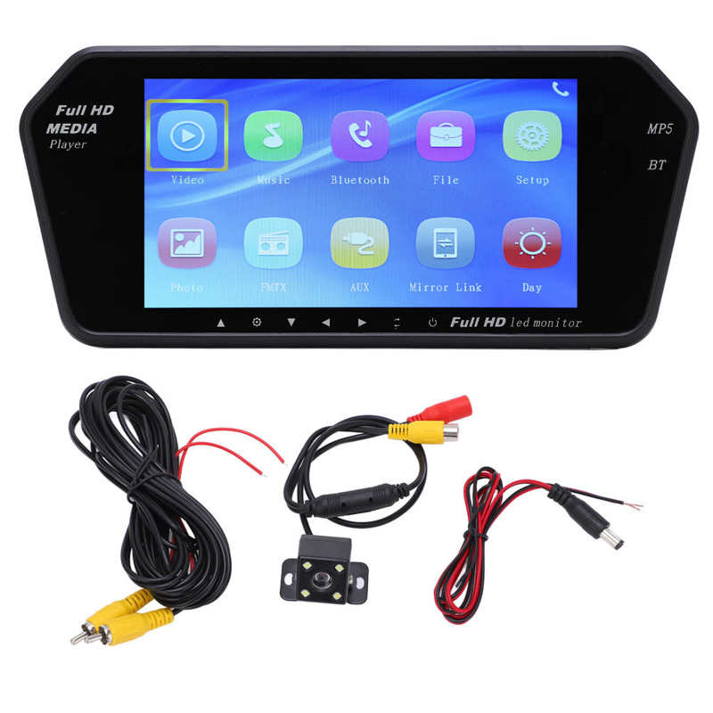 Reversing Monitor Backup Camera Monitor Bluetooth for Trucks for Cars for SUVs: With camera