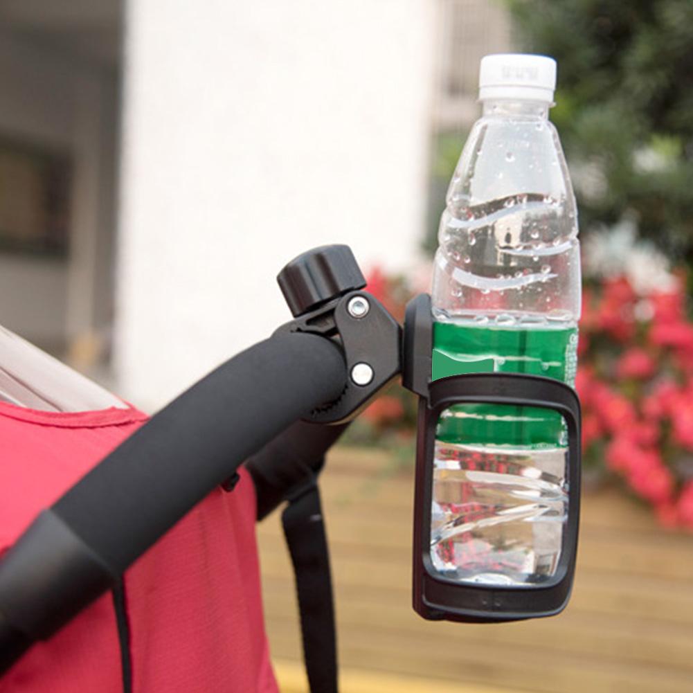 Porte-gobelet Universel Rotatif 360° - Pour Poussette, Vélo, Fauteuil Roulant