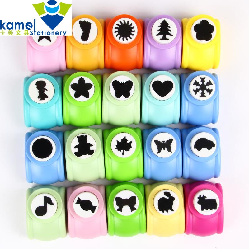 20 Style 2.5cm DIY Paper Printing Card Cutter Scrapbook Shaper large Embossing device Hole Punch Handmade decoration Craft