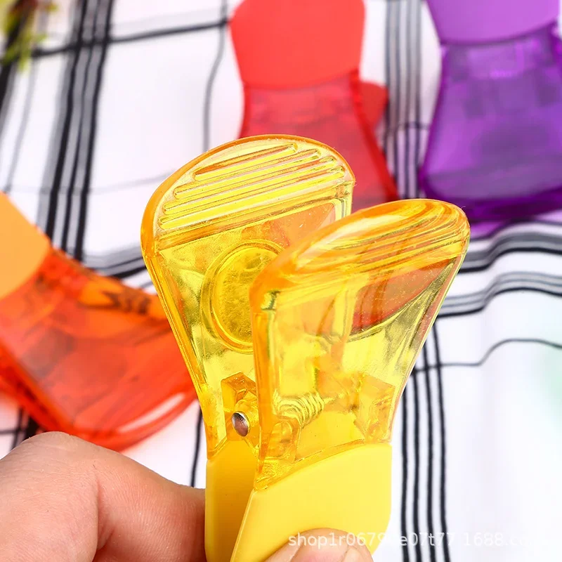 6 Stuks Keuken Magnetische Plastic Zak Clips Ziplock Koelkast Bericht Notities Strip Magneet Sticker Foto Home Afdichting Clip