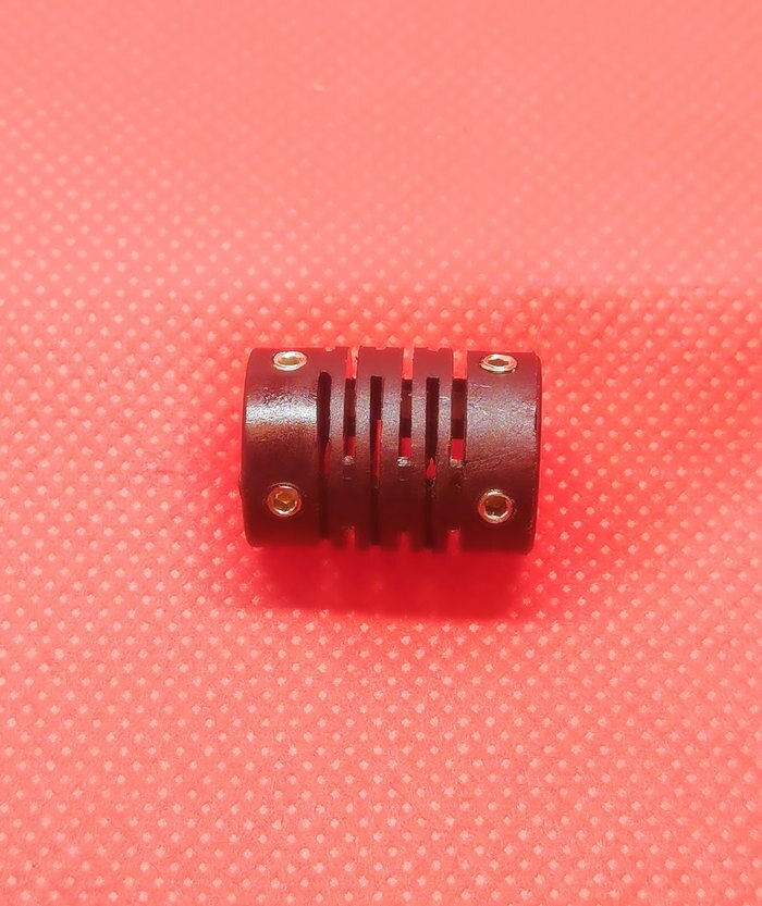 Miniature plastic coupling, motor and shaft coupling transition coupling D18xd8xL25