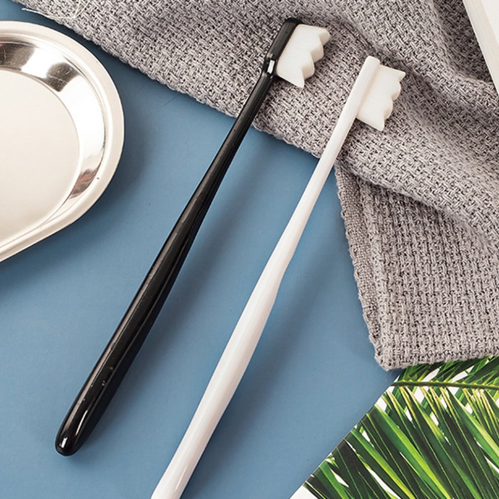 Cepillo de dientes de protección de goma multifuncional de cerdas suaves casi diez mil de grado súper denso