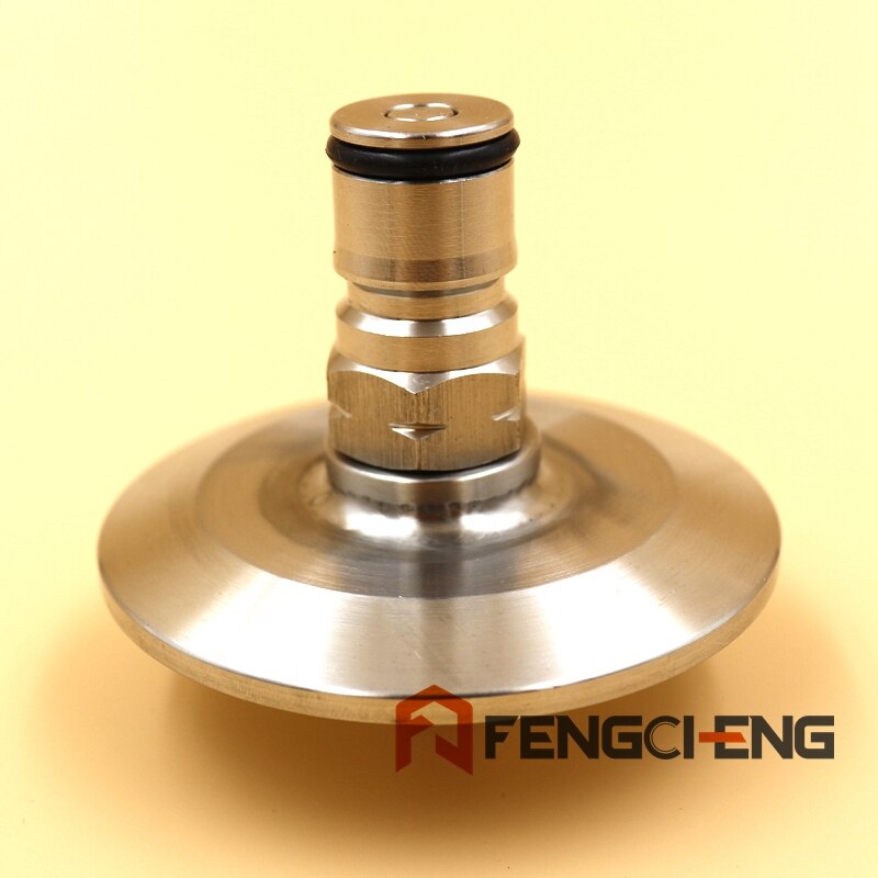 2"Tri Clamp to Ball Lock Post, SS304 Sanitary Brewer Fitting, 64mm OD ferrule