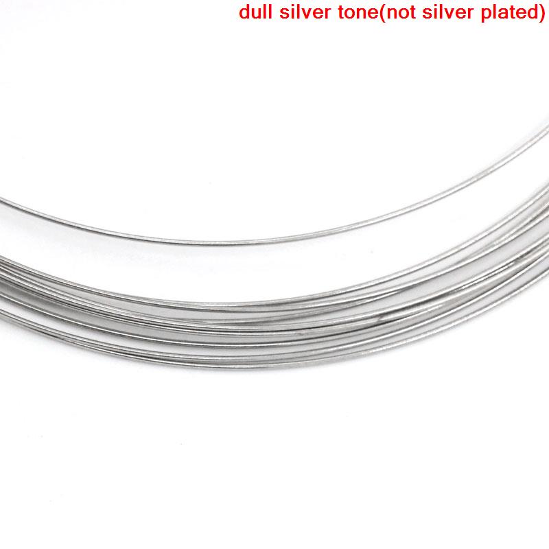 100Loops Memory Wire Necklace Craft Findings 115mm Dia. Fine DIY Jewelry Findings Making For Women Men