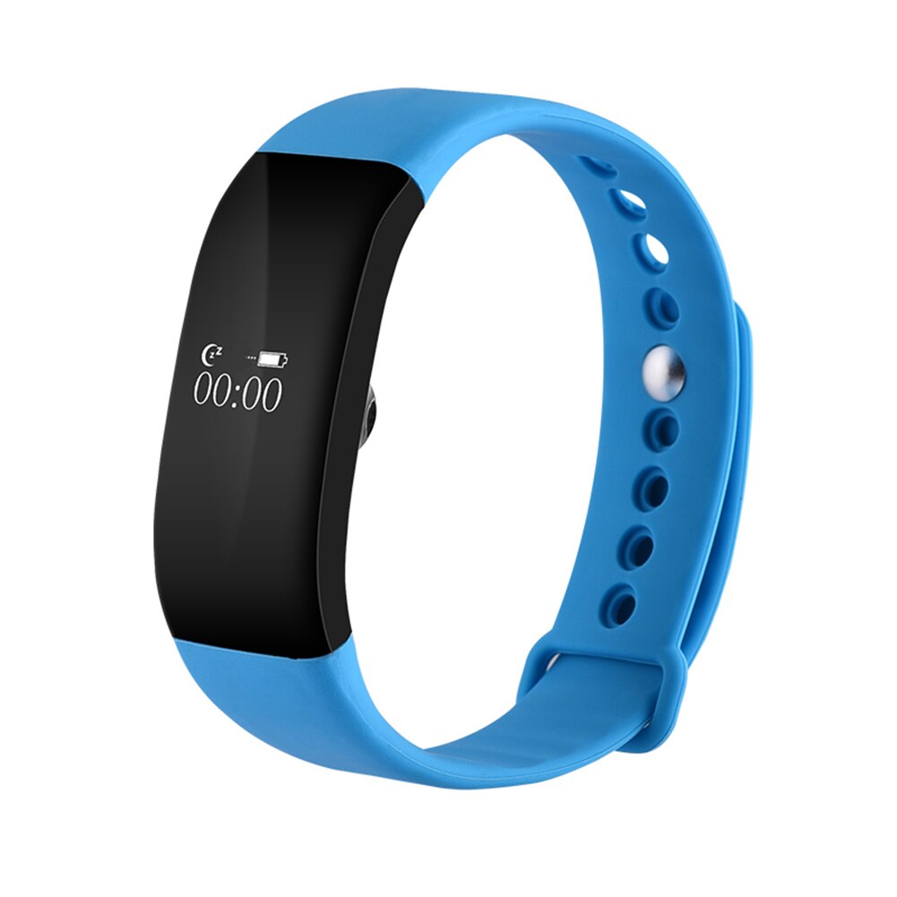 Inteligentna opaska V66 dla Apple IOS Android ekran OLED kompatybilny z Bluetooth 4.0 Sport Pedome-124709: Ciemnoniebieski