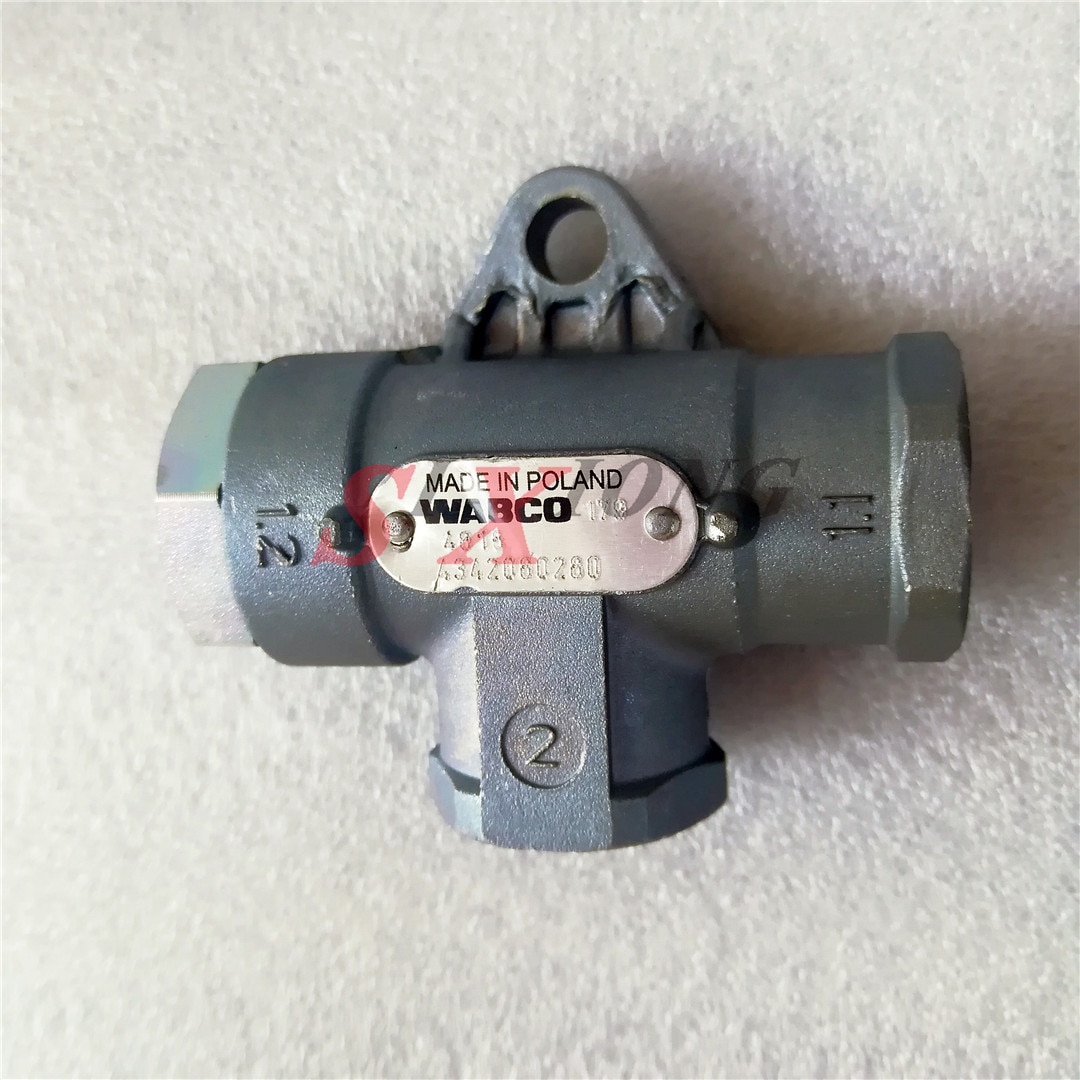 4342080280 Original WABCO Valves Double Check Valve Two-way Valve For European Truck Buses