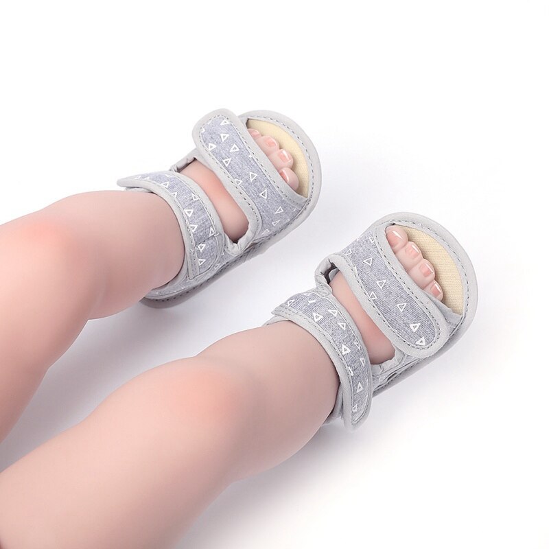 Babyjongens zomerschoenen ademend canvas antislip sandalen peuter zachte zool eerste loopschoenen 0-18 mdropshipper