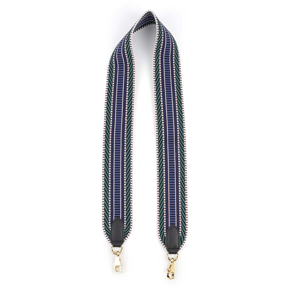 Canvas Brede Schouderbanden Mode Tas Riemen Lady Vervanging Bandjes Verwijderbare Handtas Vrouwen Tas Accessoires: green