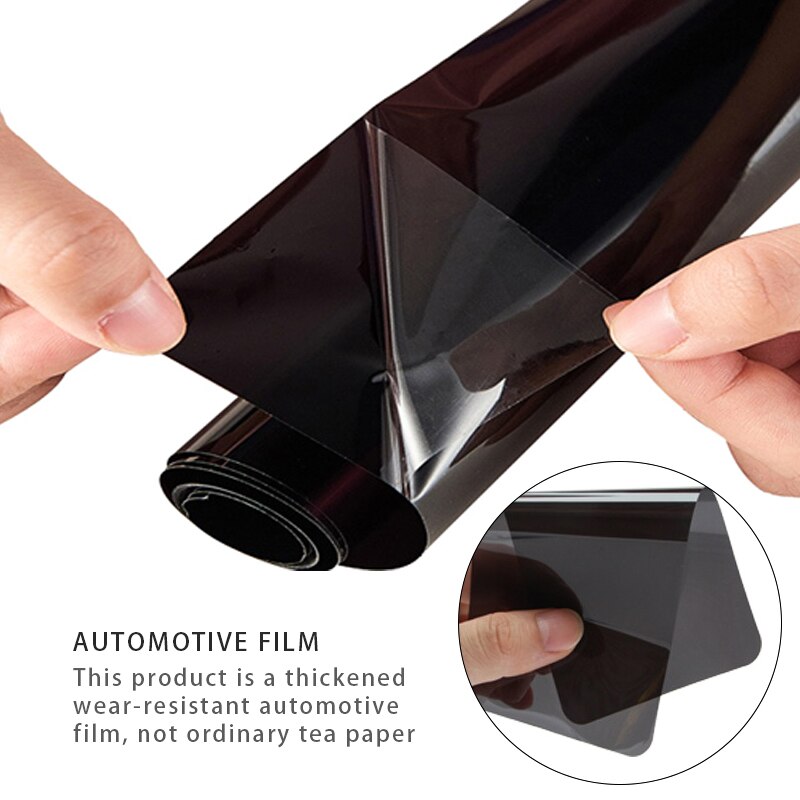 Bilvinduesfarvet film indvendigt sidevindue vinyl klistermærker universal glas sol uv beskytter privatlivsbeskyttelse bil film vinyl