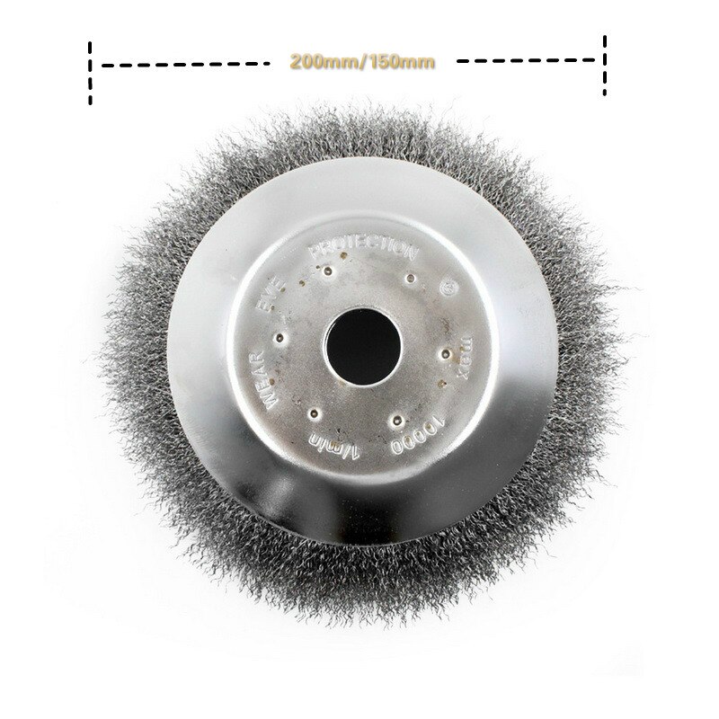 6/8 Inch Grastrimmer Hoofd Staaldraad Trimmen Hoofd Roesten Bosmaaier Maaier Draad Wieden Hoofd Voor Gazon Mowe
