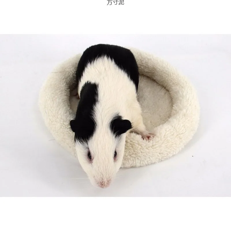 Tapis de nid de Hamster, petit litière pour animaux de compagnie, pour hérisson, écureuil, souris, Rats, cochon d'inde, coussin mignon, maison, nid de Hamster, produits pour animaux de compagnie