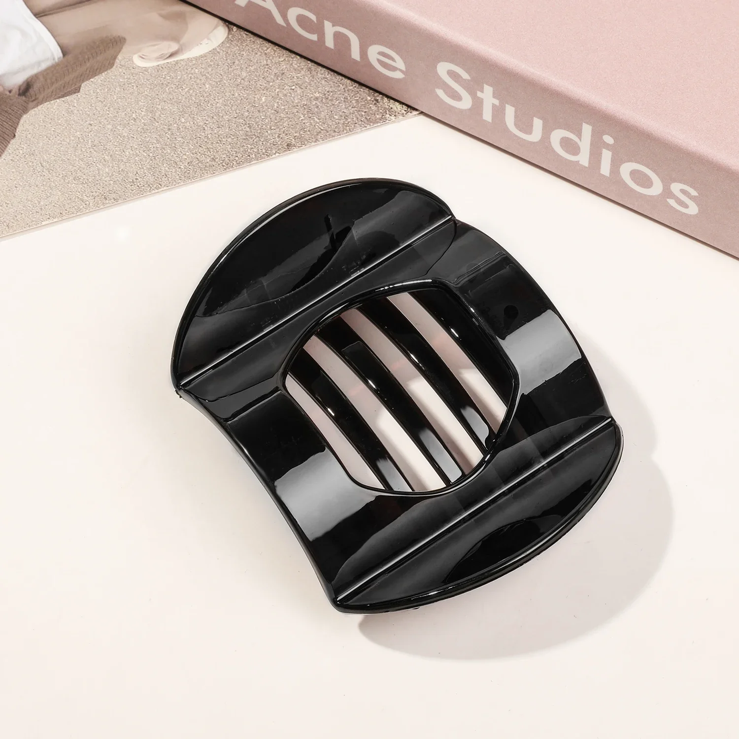 Pinzas para el pelo antideslizantes para mujer, horquillas de garra de pato en forma de arco Vintage, accesorios para el cabello de PC, grandes y pequeños, nuevos: Oro