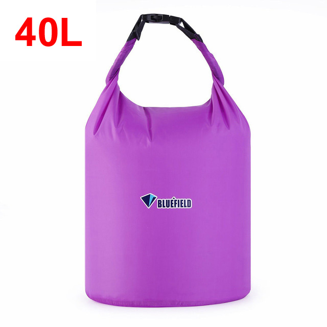 Bluefield 40L 70L Outdoor Waterproof Bag Dry Bag Sack Waterproof Floating Dry Gear Bags For Boating Fishing Rafting Swimming: Beige