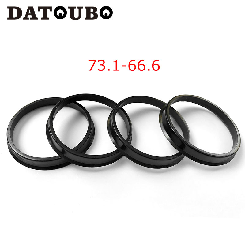 Anillos Centradores De Buje - Juego De 4, Aleación De Aluminio, Medidas OD 57.1 Mm / ID 56.1 Mm