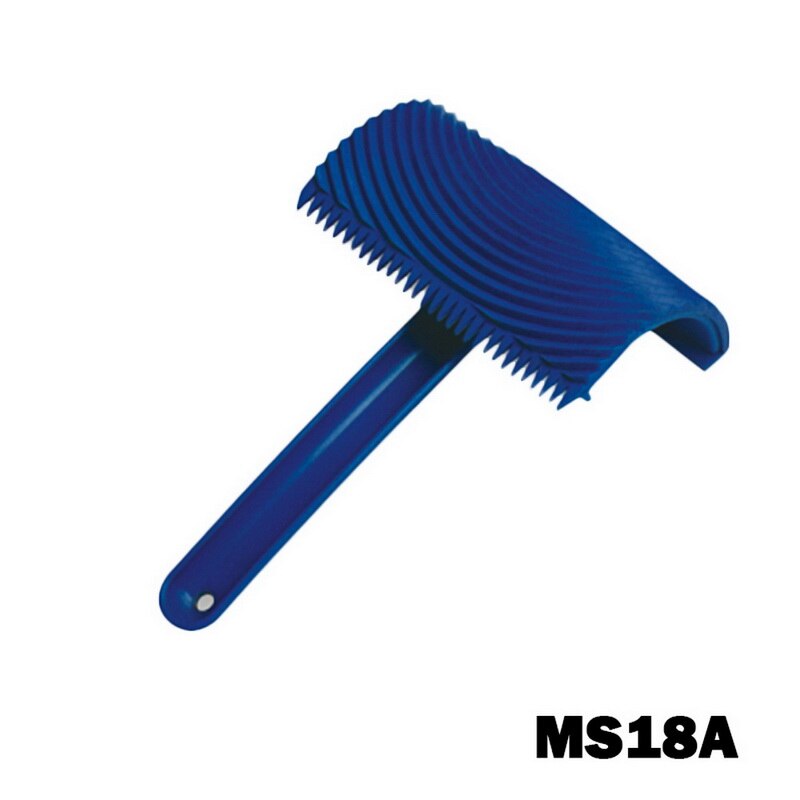 Imitation Wood Graining Pattern Wall Texture Art Brush Painting Tool Rubber Wood Grain Painting Tool Home Decoration Rubber DIY: MS18A 15.5x10cm
