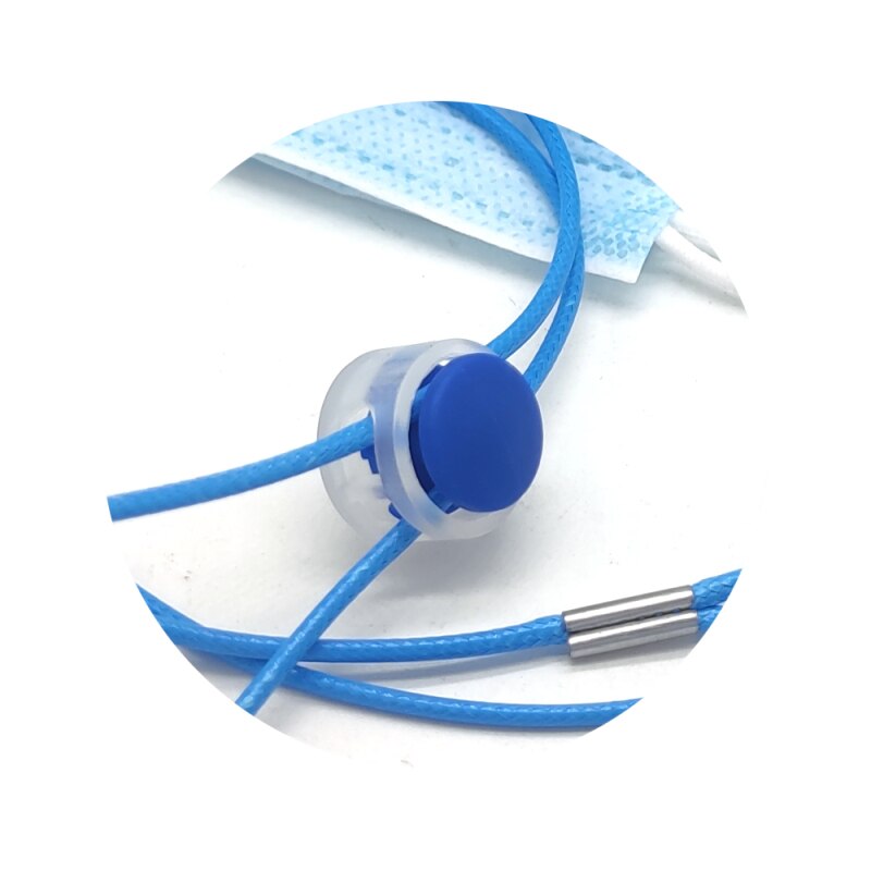 Cuerda ajustable para colgar mascarilla, accesorios para mascarillas, soporte para gafas, cuerda para colgar en la oreja, dos ganchos, manos libres