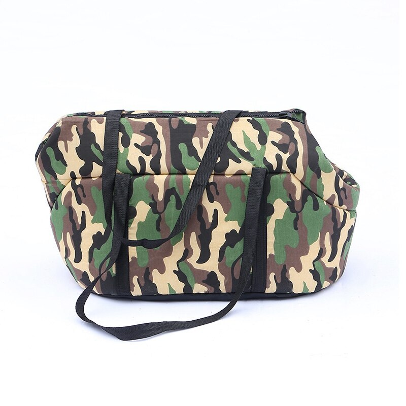 Hondendraagtassen, ademende draagtas voor huisdieren, reistassen voor buiten, draagbare huisdieren, rugzakken voor katten en honden, handtassen voor huisdieren, dierenbenodigdheden: Legergroen / S