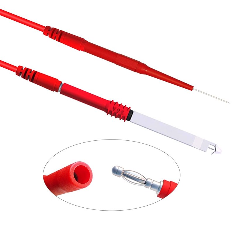 20 Stuks Draad Piercing Probes Set Isolatie Terug Probes Niet-destructieve Pin Voor Automotive Diagnostic Auto Repareren