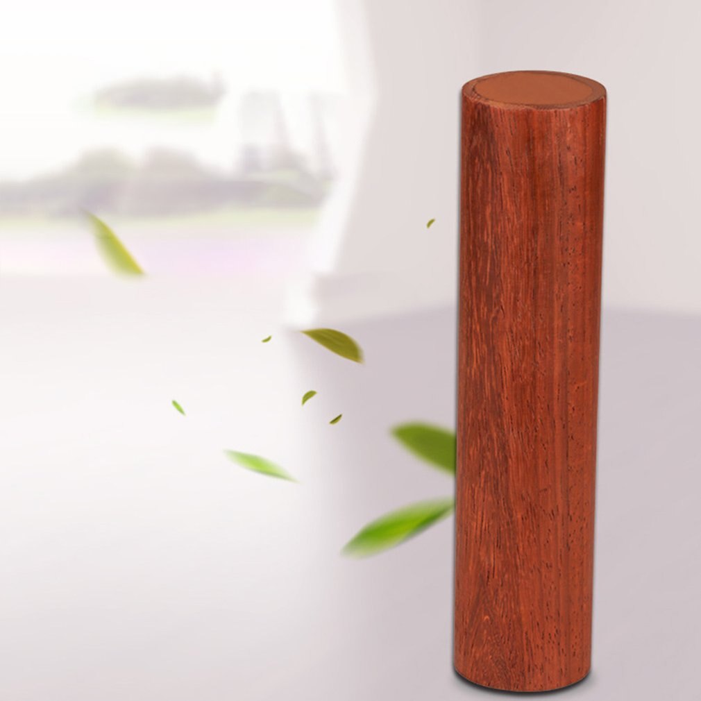 Universal sustain pedal rundt sandrør rent naturligt mahogni sandrør sandklokke legetøj percussion instrument