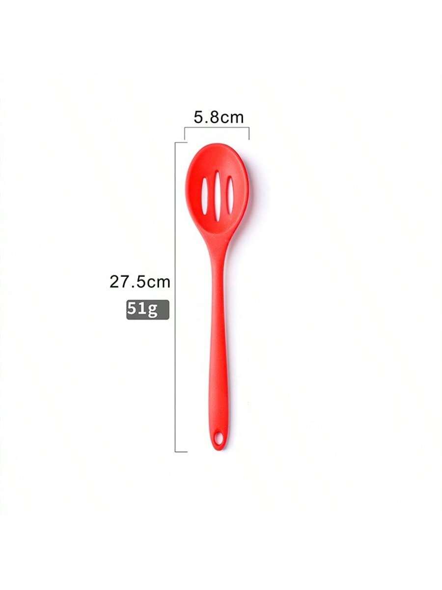 Siliconen spatel huishoudelijk keukengerei keukenspatels multifunctionele koken siliconen set siliconen spatels: Oranje