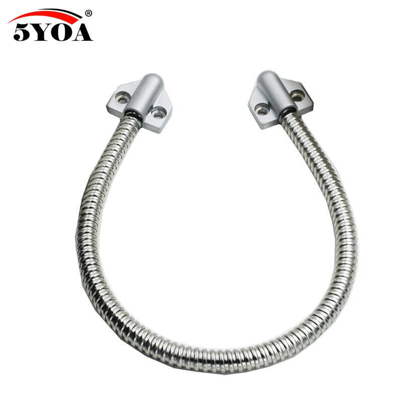 5YOA Door Loop Electric Exposed Mounting protection sleeve Access Control Cable Line for Control Lock Door Lock Stainless steel: Metal Head