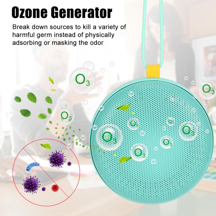 Mini Ozone Generator Air Purifier Formaldehyde Odor Remove Shoe Cabinet Toilet Deodorant Air Cleaner
