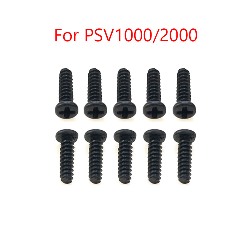YuXi Screws Set For Xbox One 360 Console Shell For PS5 PS4 PS3 PS2 for PSP PSV 1000 2000 + Screw For NDSL 3DS XL GB GBA GBC NS: Orange