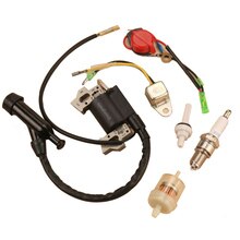 Magneto For Honda GX200 GX120 GX110 GX140 GX160 5.5HP 6.5HP Parts Spark Plug Ignition coil kit Switch Fuel Filter Engine Replace