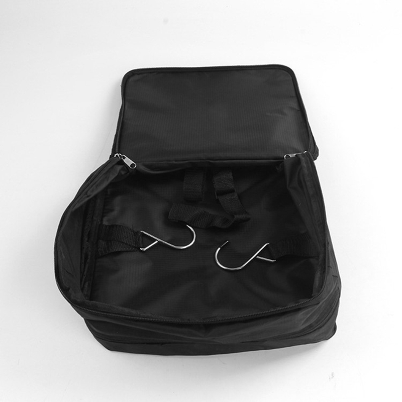 3 Layers Outdoor Camping Storage Hanging Bag Portable Waterproof Drying Net Foldable Hiking Travel Package Mesh Bag