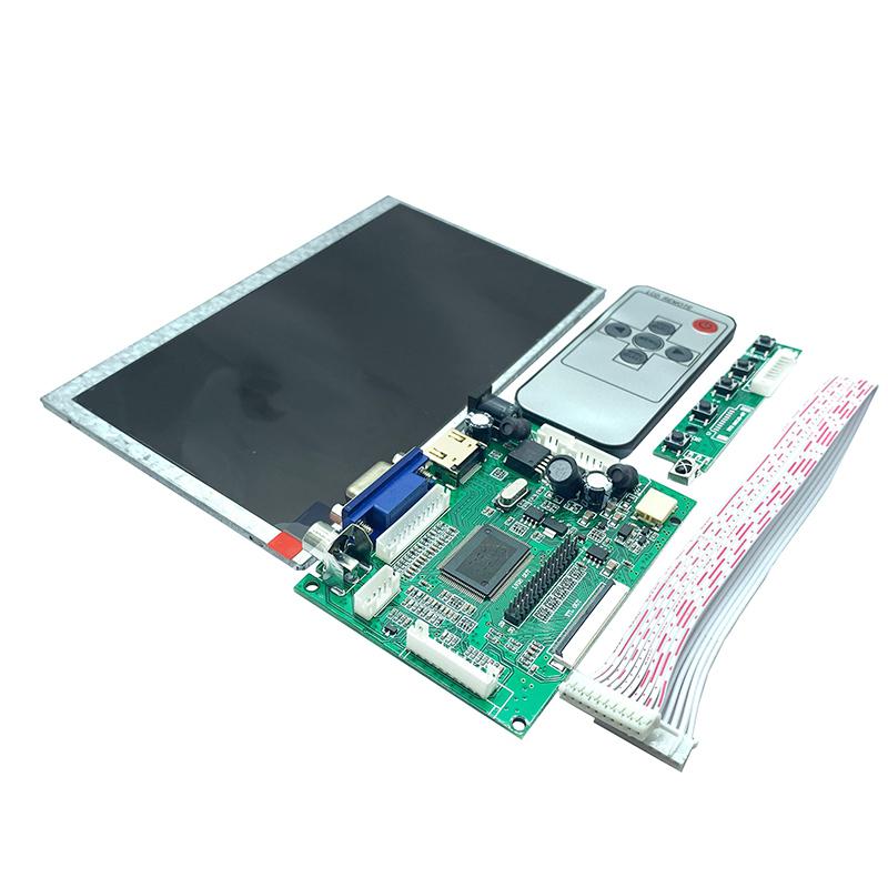 7 inch 7" LCD Display for Monitor Screen + Remote control for Pi 3B 4+